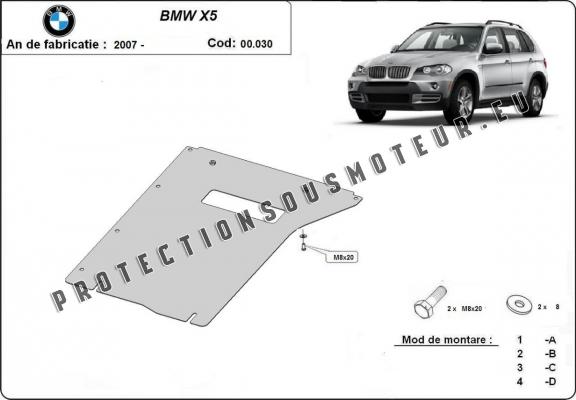 Protection de la boîte de vitesse BMW X5