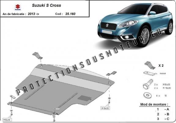 Protection sous moteur et de la boîte de vitesse Suzuki S-Cross