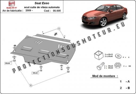 Protection de la boîte de vitesse Seat Exeo - automatique