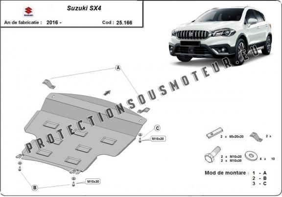 Protection sous moteur et de la boîte de vitesse Suzuki  SX4