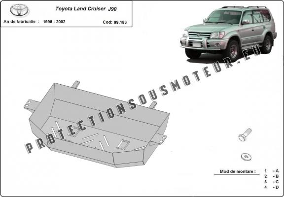 Protection de réservoir Toyota Land Cruiser J90