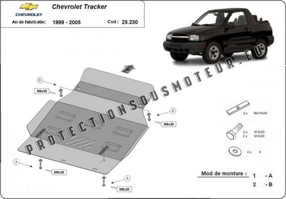 Protection Sous Moteur Chevrolet Tracker