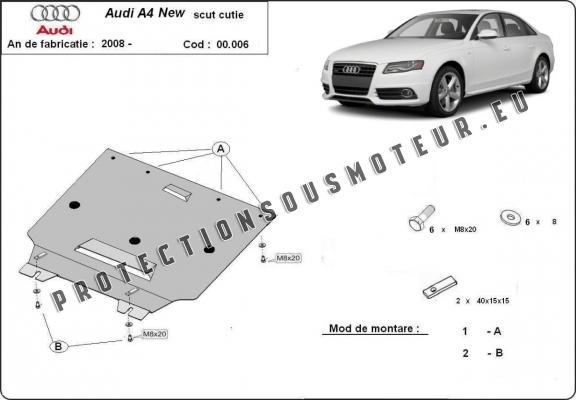Protection de la boîte de vitesse Audi A4 4 B8 All Road