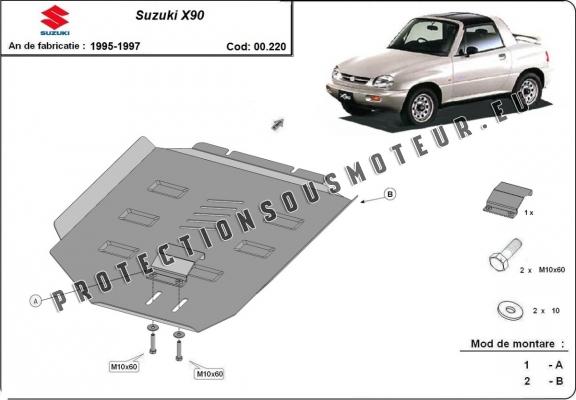 Protection de la boîte de vitesse Suzuki X90