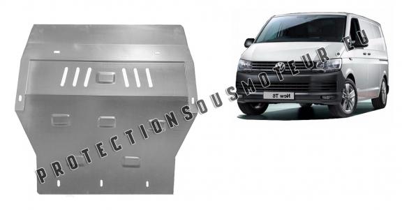 Acier galvanisé protection sous moteur et de la boîte de vitesse Volkswagen Transporter T6