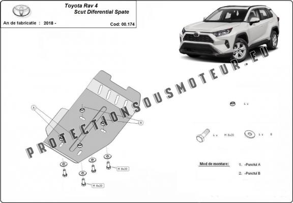 Protection du différentiel Toyota RAV 4