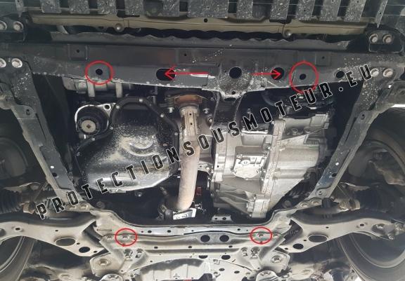 Protection sous moteur et de la boîte de vitesse Lexus NX AZ10