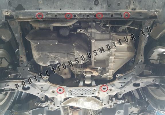 Protection sous moteur et de la boîte de vitesse Mazda Axela