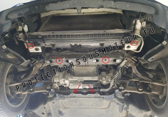 Protection sous moteur et de la radiateur Mercedes C-Class W205