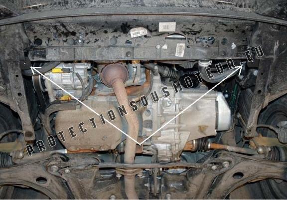 Protection sous moteur et de la boîte de vitesse Citroen C3
