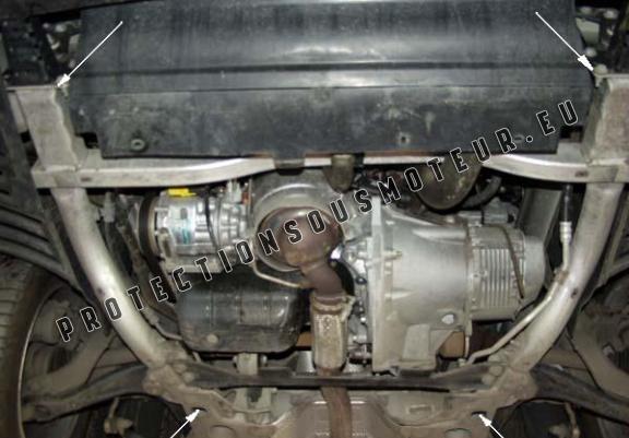 Protection sous moteur et de la boîte de vitesse Peugeot 407