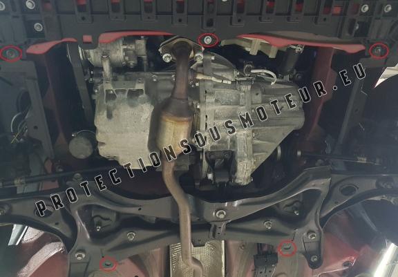 Protection sous moteur et de la boîte de vitesse Peugeot 107