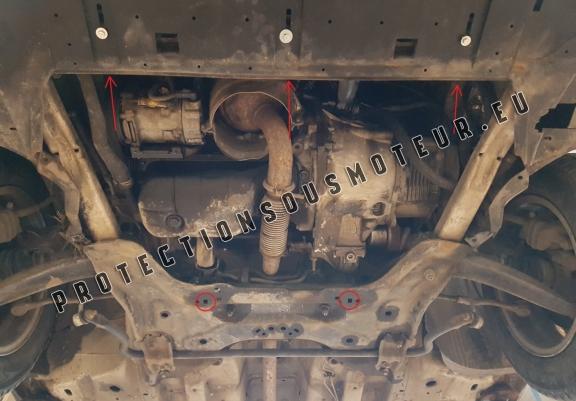 Protection sous moteur et de la boîte de vitesse Citroen DS4