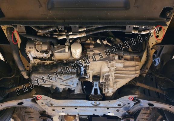 Protection sous moteur et de la boîte de vitesse Ford Transit Custom - Traction