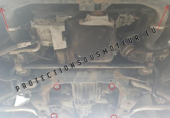 Protection sous moteur et de la radiateur VW Passat B5.5